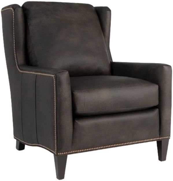 Smith Brothers Customizable 270 Leather Chair-0