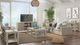 Magnussen Home® Burgess Calico Gray Shelf Cocktail Table-1