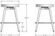 Amisco Customizable Nox Swivel Counter Stool-3