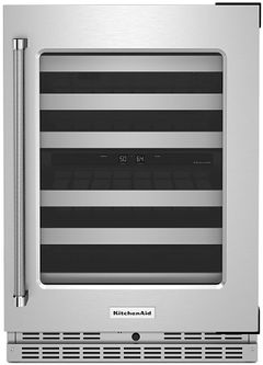 KitchenAid® 4.9 Cu. Ft. Stainless Steel Wine Cooler