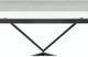 Elements International Riko 2-Piece White Occasional Table with Black Frame Set-4