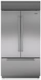 Sub-Zero® 24.7 Cu. Ft. Stainless Steel Built In French Door Refrigerator-0