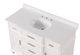 Furniture of America® Zadar White Vanity Set-5