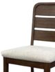 Elements International Glinda Brown/Light Gray Dining Chair-2