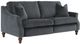 Best® Home Furnishings Adeline Blue Inclining Sofa with Pillows-0