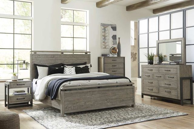 Signature Design by Ashley® Brennagan Gray Bedroom Mirror-4