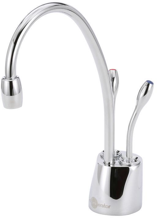 InSinkErator® Indulge™ Contemporary Brushed Chrome Hot/Cool Faucet-1