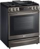 LG 30" PrintProof™ Black Stainless Steel Slide-In Gas Range-2