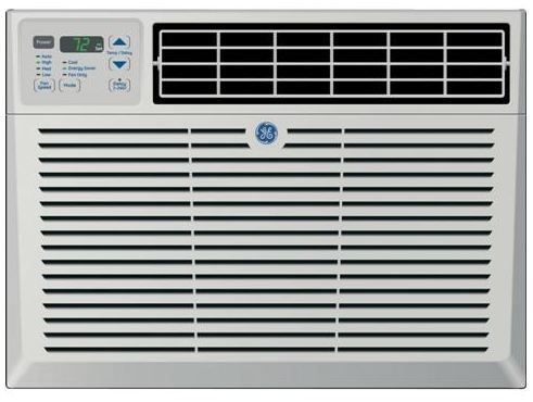 GE® ENERGY STAR® 115 Volt Room Air Conditioner-Gray-0