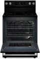 Maytag® 30" Black Freestanding Electric Range with No Preheat Air Fry and Air Baking-1