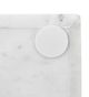 A & B Home White 30" Marble Tray-4
