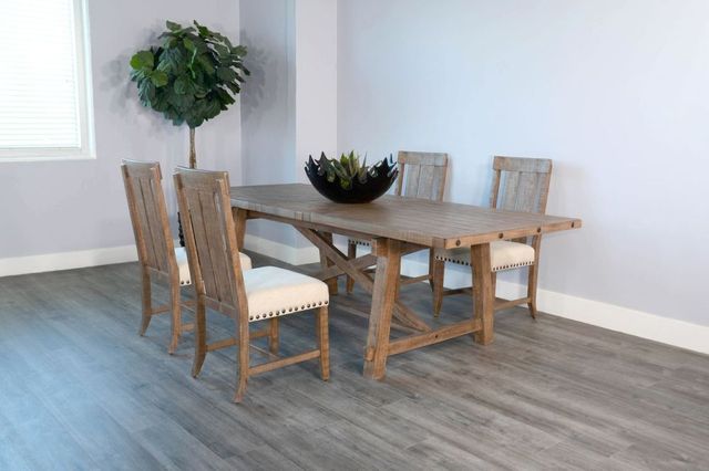 Sunny Designs™ Vivian Light Brown Rectangular Extension Dining Table-1