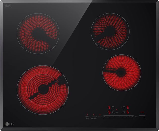 LG 24" Black Electric Cooktop-1