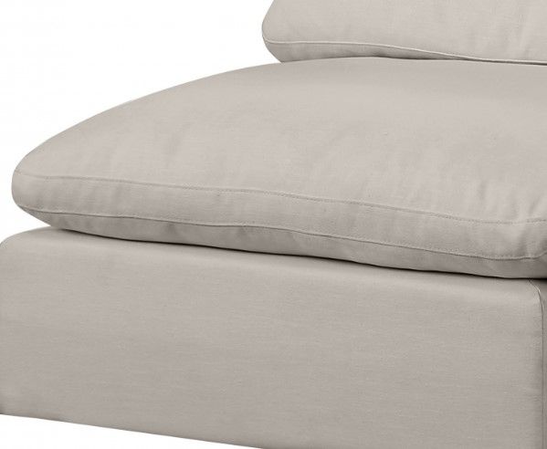Meridian Furniture Comfy 3-Piece Beige Sofa-3