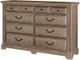 Vaughan-Bassett Woodlands Driftwood Bedroom Collection-4