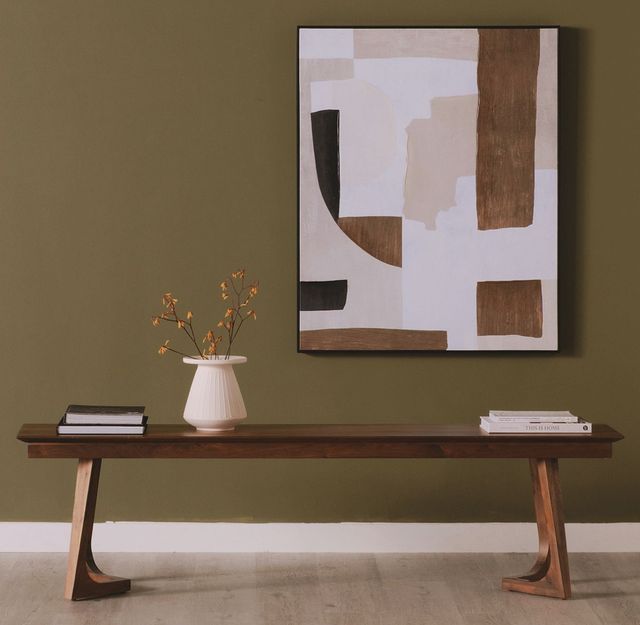 Moe's Home Collection Godenza Brown Bench-3