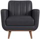 Elements International Horizon Pebble Navy Chair-2