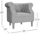 Jofran Inc. Lily Sage Accent Chair -2