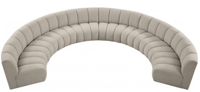 Meridian Furniture Infinity 8-Piece Taupe 178" Modular Sectional-0