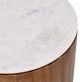 Classic Home Josie Umber Round End Table-2