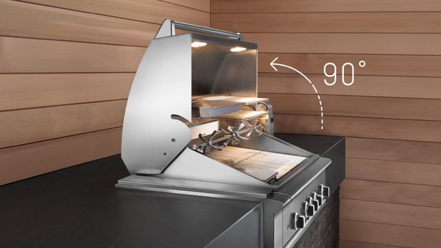 DCS Series 9 4-Burner Brushed Stainless Steel Built-In Natural Gas Grill-2