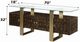 ACME Furniture Mabyn Antique Brown/Brass Console Cabinet-2