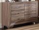 Coaster® Kauffman 4-Piece Washed Taupe Queen Bedroom Set-3