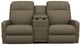 La-Z-Boy® Finley Driftwood Manual Wall Reclining Loveseat with Console-1