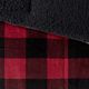 Olliix by Woolrich Alton Red/Black Buffalo Check Full/Queen Plush to Sherpa Down Alternative Comforter Set-3
