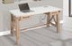 Sunny Designs™ Vivian Light Gray/Wheat Writing Desk-3