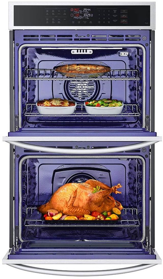 LG 30” PrintProof® Stainless Steel Built In Double Electric Wall Oven-5