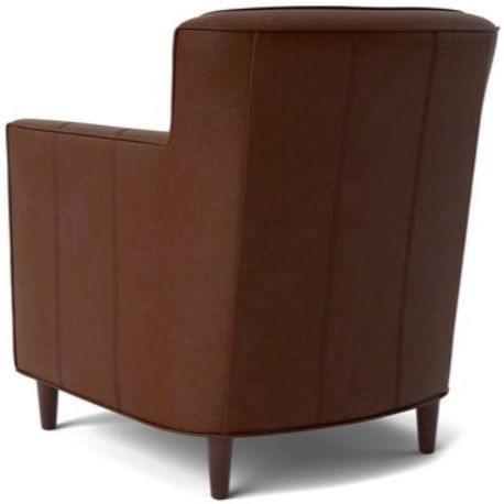 Bassett® Furniture Customizable New American Living Leather Accent Chair-3