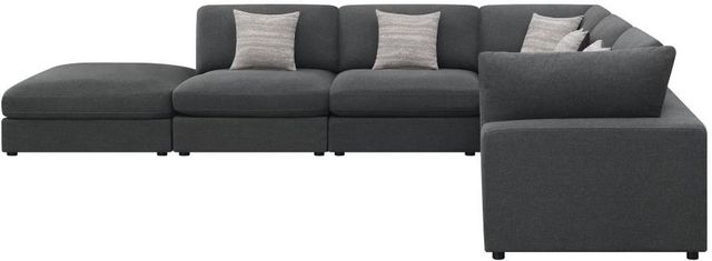 Coaster® Serene 6-Piece Charcoal Modular Sectional-4