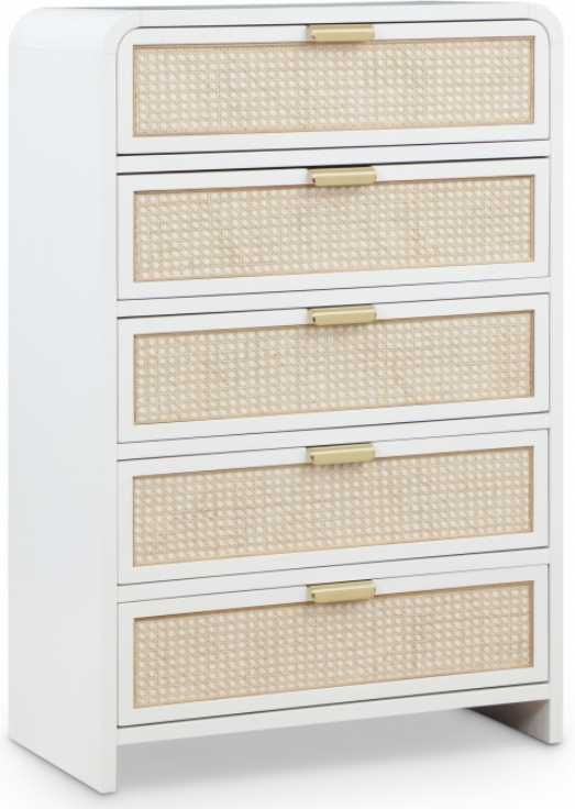 Meridian Furniture Sage White Wood Chest-0