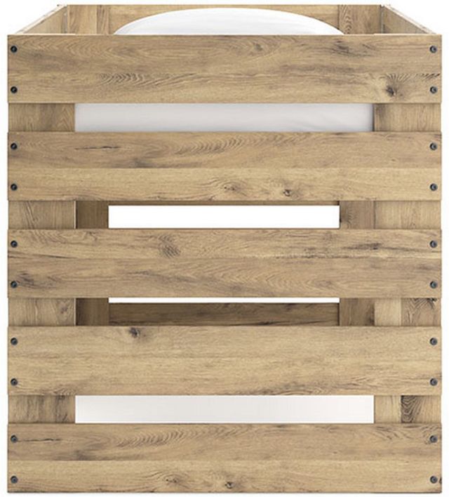 Signature Design by Ashley® Larstin Brown Twin Loft Bed-2