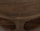 International Furniture Direct Balam Brown 1-Shelf End Table-1
