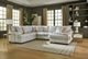 Behold™ Home Pippa 3-Piece Light Gray U-Shaped Sectional-1