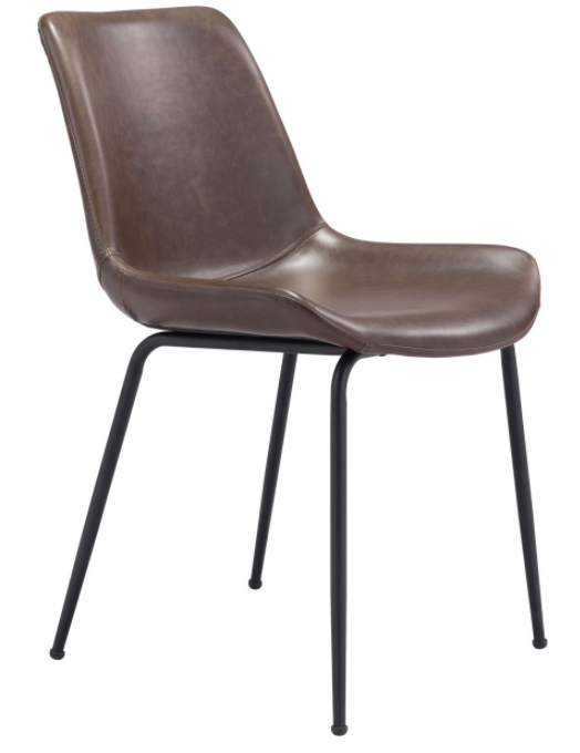 Zuo® Modern Byron Brown Dining Chair-0