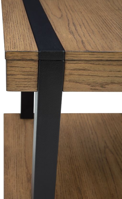 Signature Design by Ashley® Jorannti Medium Brown Square End Table-4
