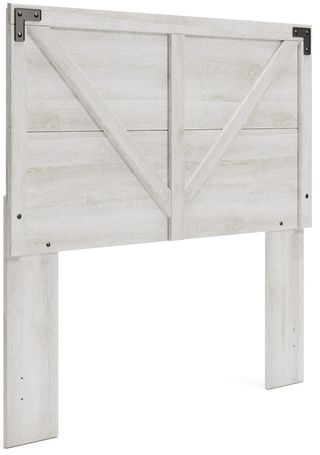 Signature Design by Ashley® Shawburn Whitewash Full Crossbuck Panel Headboard