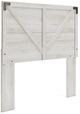 Signature Design by Ashley® Shawburn Whitewash Full Crossbuck Panel Headboard-0