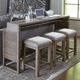 Liberty Furniture Bartlett Field 4-Piece Dusty Taupe Occasional Bar Set-1