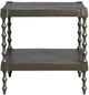 Universal Explore Home™ Griffith Park Graphite Brass Side Table-1