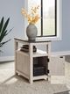 Signature Design by Ashley® Fendenmore Brown Gray End Table with Antique White Base-1