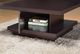 Coaster® Reston Cappuccino Pedestal Square Coffee Table-2