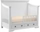 EA Baby Portico White Storage Crib-2