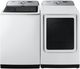 Samsung White Impeller Top Load Washer and Electric Dryer Laundry Pair-0