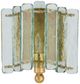 Currey & Company Duvernell Clear/Gold Wall Sconce-0