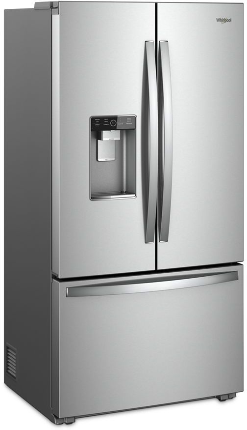 Whirlpool® 36" 23.8 Cu. Ft. Fingerprint Resistant Stainless Steel Counter Depth French Door Refrigerator -1
