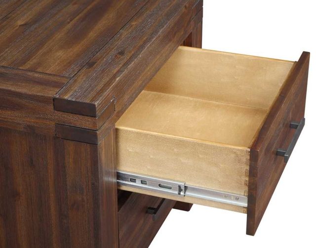 Modus Furniture Meadow Brick Brown Nightstand-4